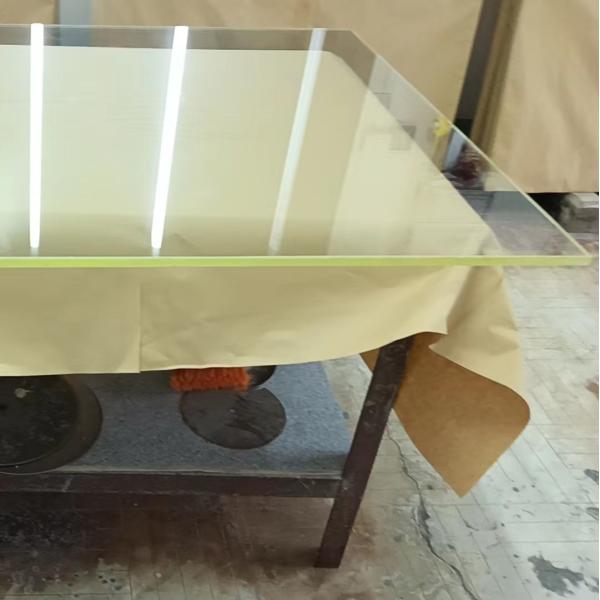 Tailorable Radiation Shielding Lead Glass Fabricated With Raw Materials To Secure Radiation Barrier And Visual Transparency