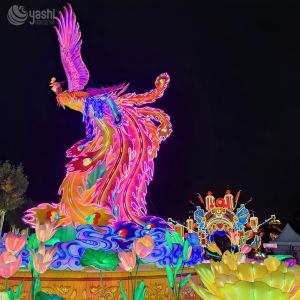 Gran Festival al aire libre Linternas chinas de animales 110/220V para espectáculos de luz temáticos