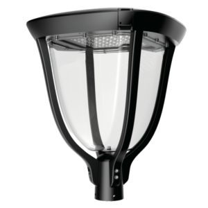 IP66 étanche à l'eau éclairage de jardin de parc 30W 60W 100W extérieur éclairage de la partie supérieure du poteau LED