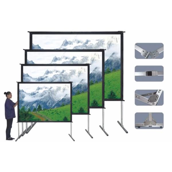 Fast Fold Projector Screen With 100