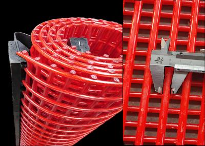 Mining Polyurethane High-Frequency Screen (Steel/S.S. Wire Inside, Polyurethane Outside) With 2-25mm Square/Rectangular Holes, Metal/PU Hooks – Replaces Ando Tufflex, Wear-Resistant & High Efficiency