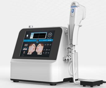 Portable Anti-wrinkle HIFU for face lifting and  Private care with four Cartridges for Beauty salon and clinics