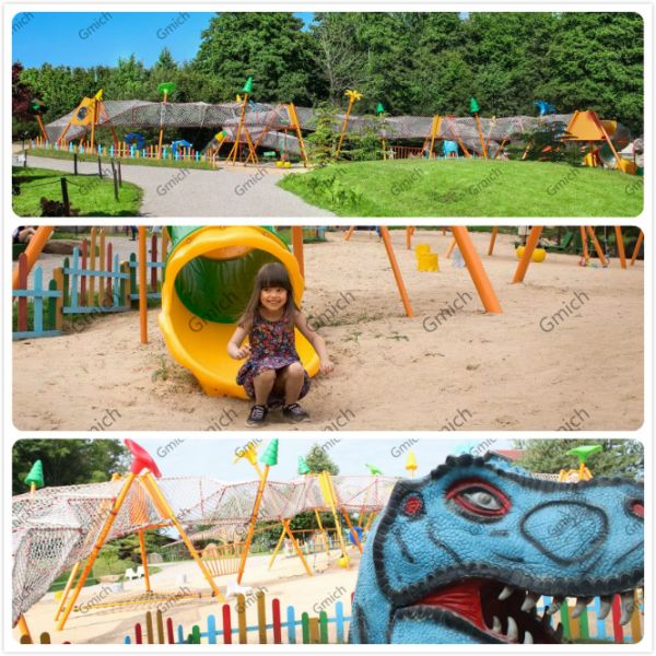 OEM Service Outdoor Climbing Rope Structures For Adventure Park