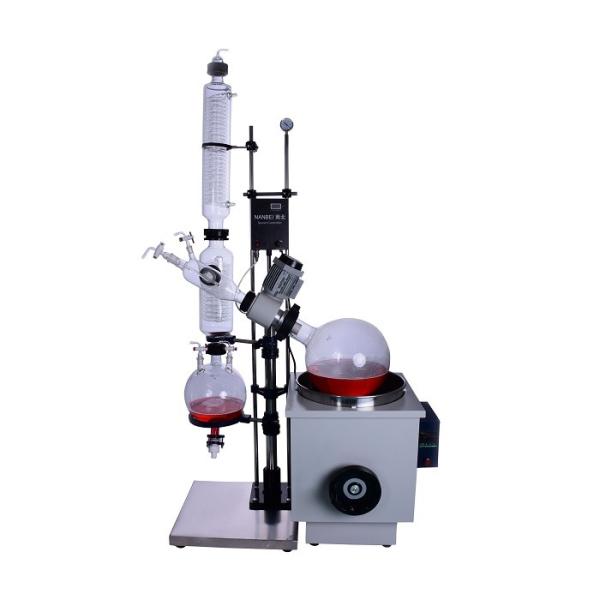 Chemical Stainless Steel Glass Evaporator 0-120 Rpm Rotary Speed Lab Rotary Evaporator