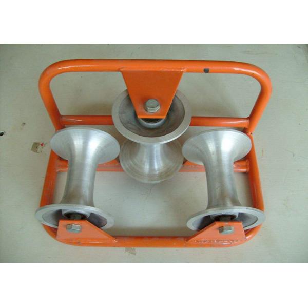 Solid Corner Ground Cable Laying Roller Strong Bearing Aluminum Housing