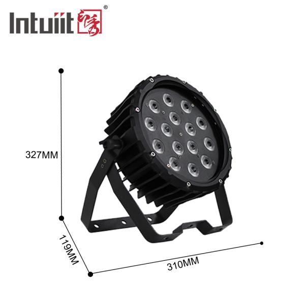 90W RGBW 4in1 par тонкий светодиодный плоский парный свет для наружного DJ-сценального мероприятия
