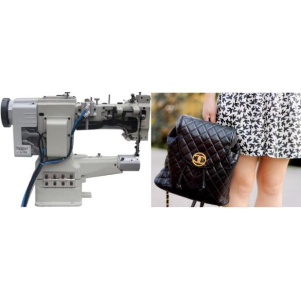 Single Needle Direct Drive Cylinder Bed Compound Feed Walking Foot Heavy Duty Leather Sewing Machine
