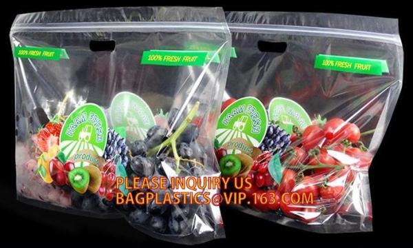 Stand Up Roasted Chicken Packaging Bags With Zip Top hot roast, rotisserie chicken bag, microwaveable bag, slide plastic
