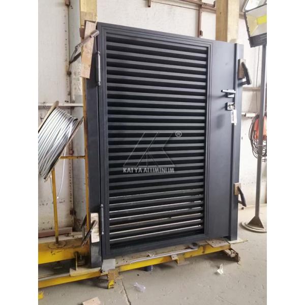 Decorative Courtyard Entrance Aluminum Door Profile For Garden