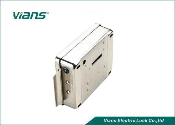 Stainless Steel 12v Electric Rim Lock Magnetic Round Cylinder Electromechanical Lock