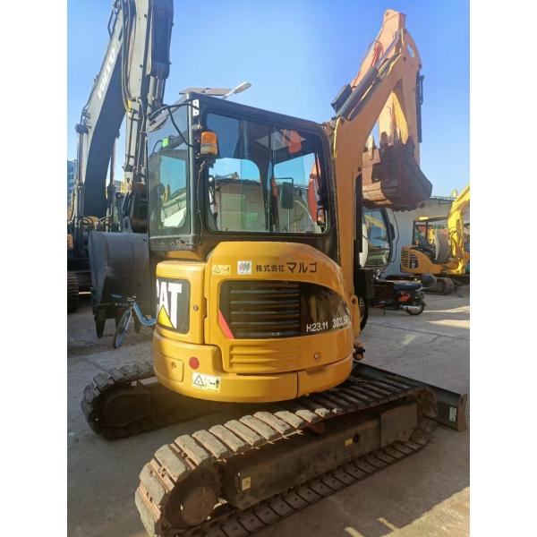 CAT 303.5E экскаваторы, былые машины для дорожного строительства