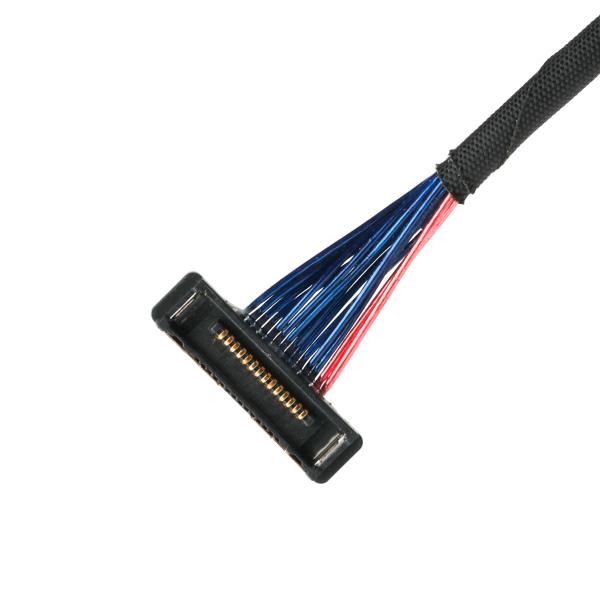 Micro cabo coaxial 20380 conector 20380-R14T-06 0.4mm Pitch 14P conector