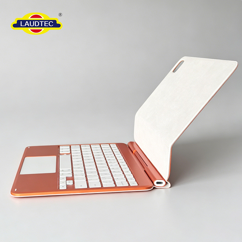 Aluminum Alloy Waterproof Ultra-Slim Backlit Keyboard Case for iPad 11/12.9/13 BT Smart Keyboard Cover OEM Supported