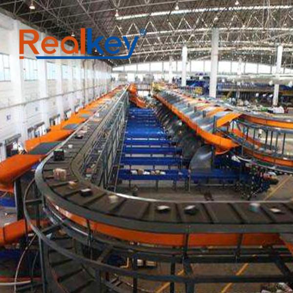 Realkey Cross Belt Sorter Automated Sorting for Fast Accurate Order Fulfillment