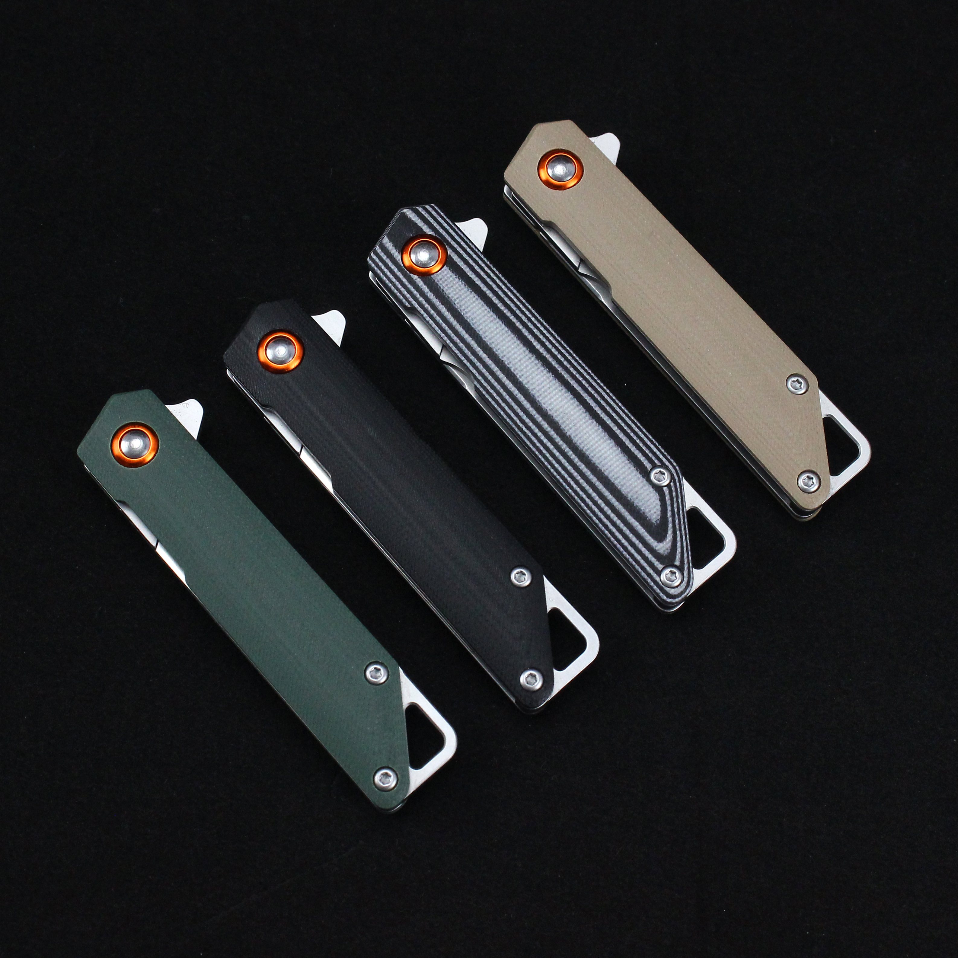 Customizable G10 Handle Scalpel Portable Mini Carbon steel Pocket Knife