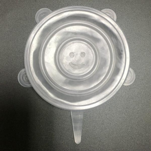 6 Pack Food Storage Covers Fancy Reusable Certificate Food Grade Silicone Lid Safe Healthy Fresh Cover for Container