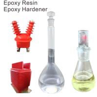 Couche de vernis multicolore Résine époxy durcitrice pour la liaison du noyau de fer du transformateur