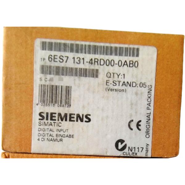 SIEMENS 6ES7131-4RD00-0AB0 ET200S, EL-MOD., 4DI 24V DC NAMUR 15 MM ширины, с светодиодом SF (групповая ошибка),