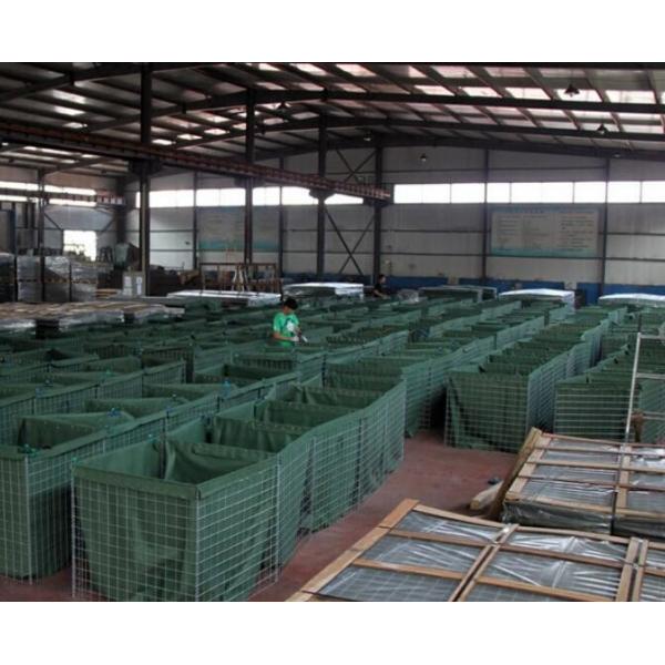 Стены взрыва Hesco стены сваренной сетки HESCO провода Galfan