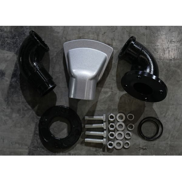 Universal Adjustable Fan Spray Nozzle with 180-260mm Range and 8-18 Meters Coverage for Wide-Coverage Cleaning & Irrigation