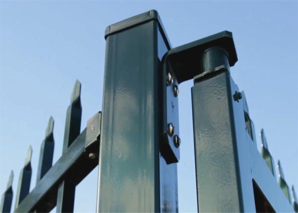 Tubular Steel Fence design, customized tubular fencing for sale