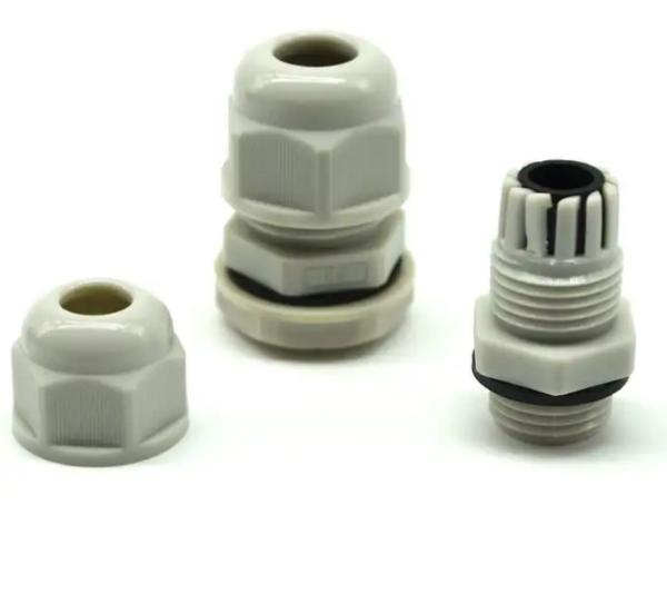 RoHS IP68 Plastic Nylon Cable Gland Connector Waterproof Cable Gland Connector