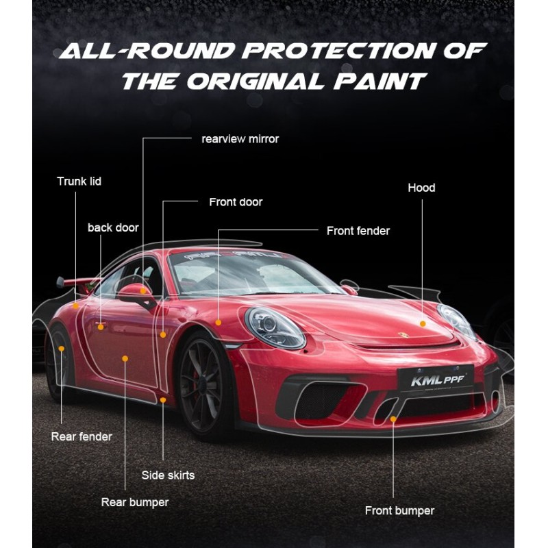 Good Quality Anti Scratch High Heat Insulation Hot Selling Tpu Glass armor Tpu Windshield Film HD armor Windshield Film
