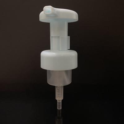 43mm PP espuma bomba sabão espumante dispensador bomba plástico de lavagem de mãos sabão à medida