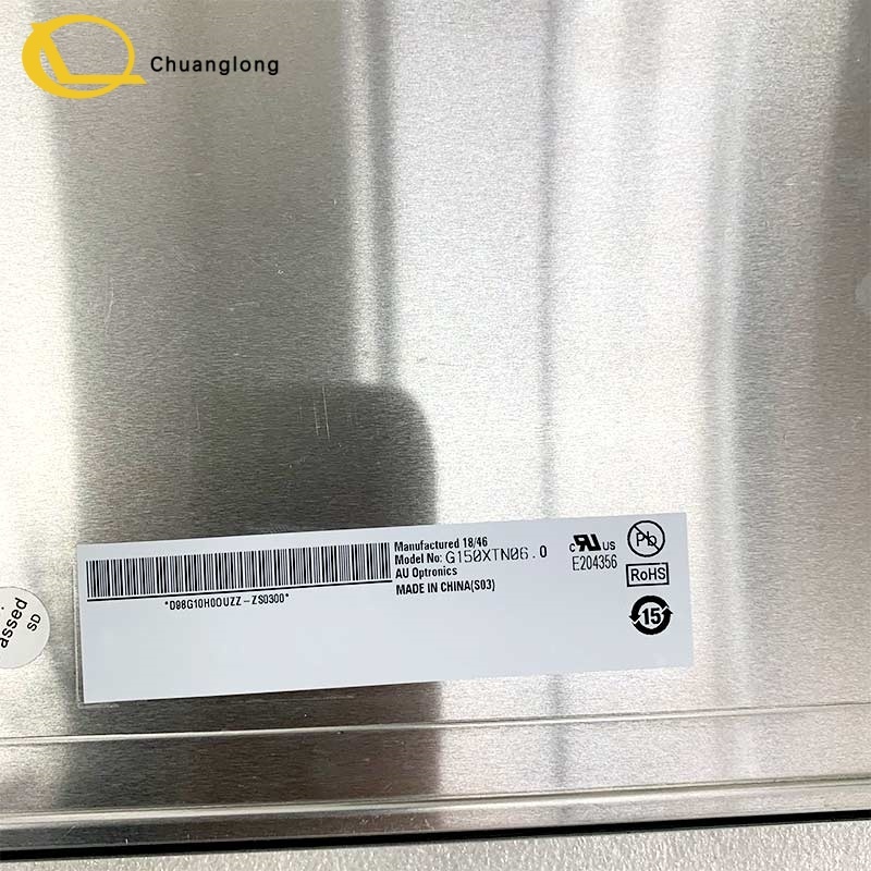 NCR 15 Inch LCD Screen Display Module G150XTN06.0 009-0029561 Panel TFT Standard Bright ATM CRS Selfserv Kiosk Part 0090029561