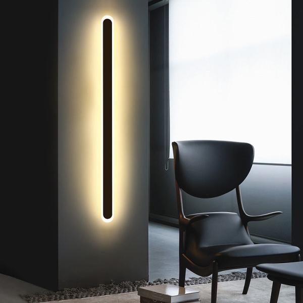 Home Nordic Wall Lamp Strip for Working Time of 30000 Hours in Modern Minimalist Style