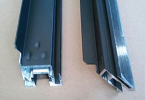 Square T3-T8 Aluminum Solar Panel Frame Modern Design Elegant Appearance