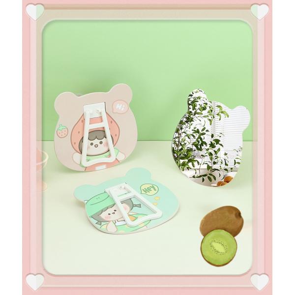 Mini Makeup Compact Small Pocket Little Square Home Decor Mirror and Fashion Design Style