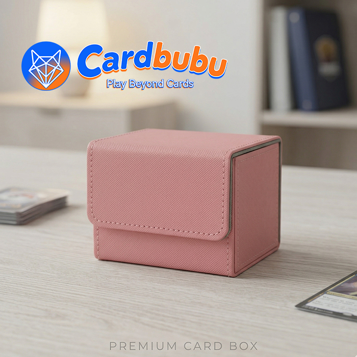 Luxury Custom Deck Box PU Leather 3.95inch Mtg Multi Deck Box