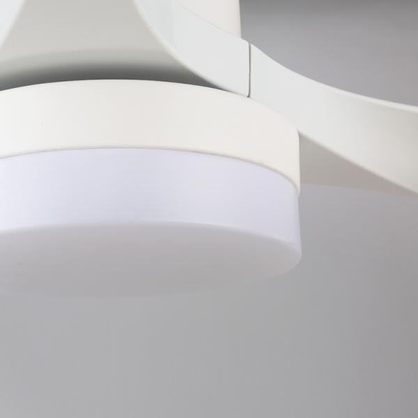 220V Ceiling Fan Light LED Energy  Remote Control Ceiling Light Fan Indoor  Living Room White Ceiling Fan(WH-CLL-21)
