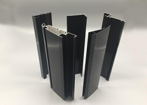 Precise Cutting Powder Coated Aluminum Extrusions Acid Resistant For Kitchen Cabinets