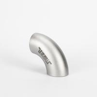 Beveled Stainless Steel Butt Weld Elbow 90 Degree LR 316L Stainless Steel Pipe Fittings