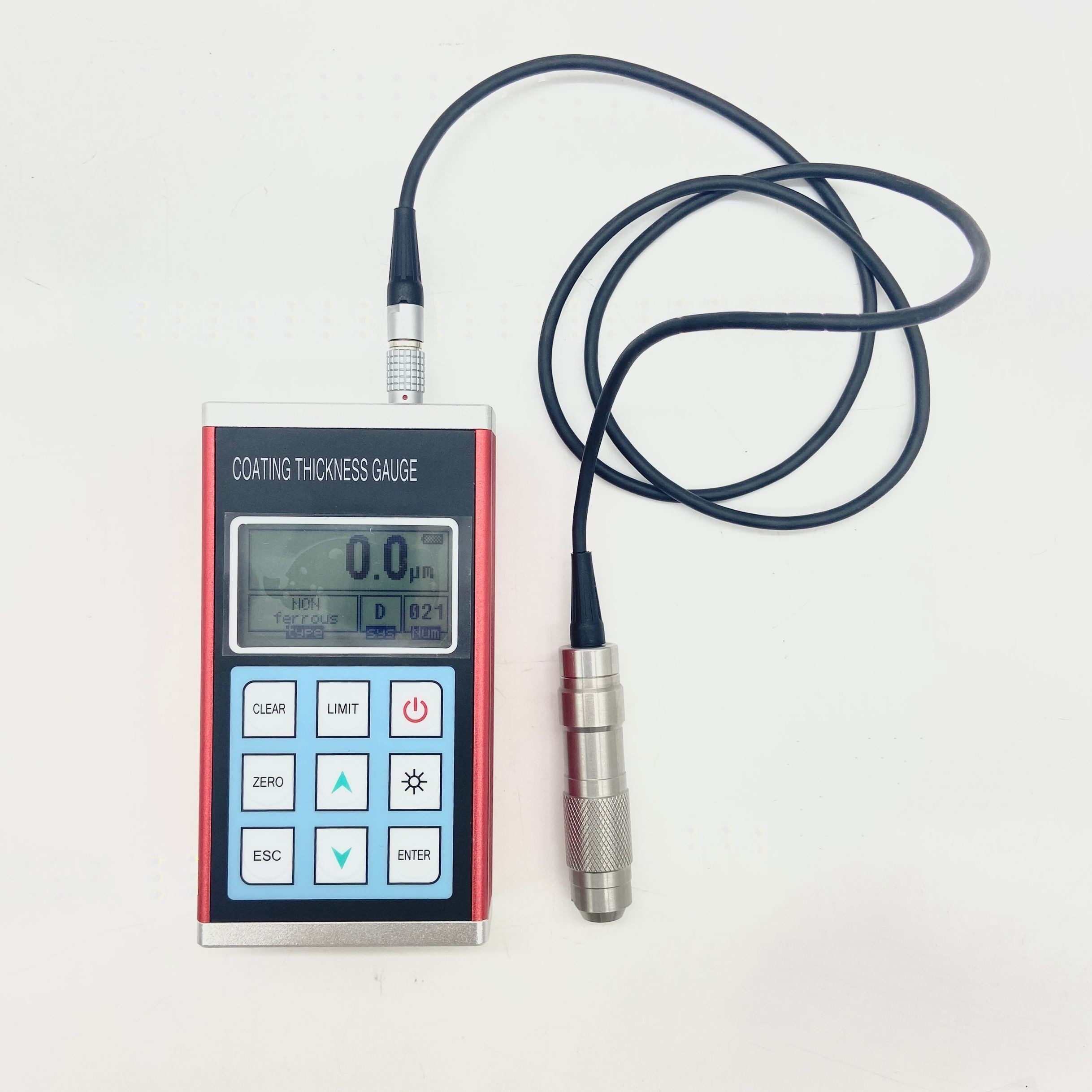 TG-6019 Portable Paint Coating Thickness Gauge with Data Storage & Backlight