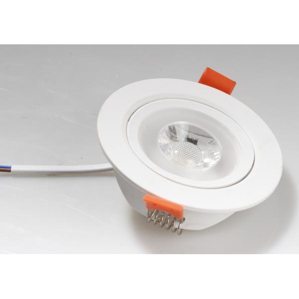 3Watt / 5Watt / 7Watt écologique en plastique Led SMD Downlight 97Ra 550lm
