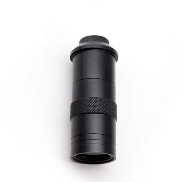 100X Zoom C/CS Mount Machine Vision Lens Glass Magnification Eyepiece For VGA HDMI USB CCD CMOS Video Microscope Camera