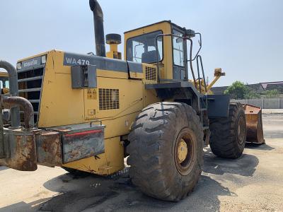 Japan Made WA470-3 Used KOMATSU Wheel Loader , KOMATSU WA470 Wheel Loader