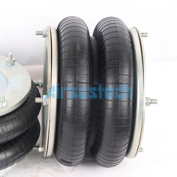 Industrial Air Spring Parker 9109041 Double Convoluted Flange Air Suspension