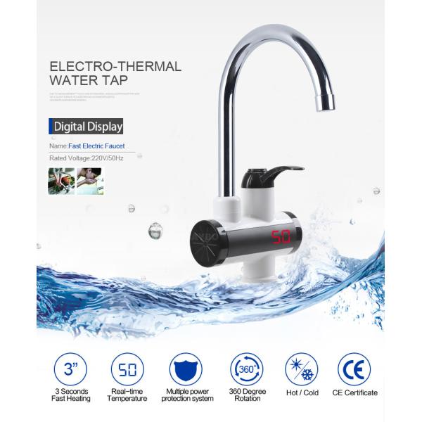 Двойного назначения 3s без танка горячий кран подогревателя ливня водопроводного крана 3000W RoHs электрический