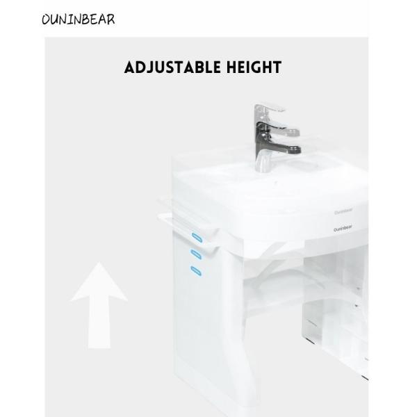 Cute Safe Wash Basin For Kids With Pedestal Customized Colors