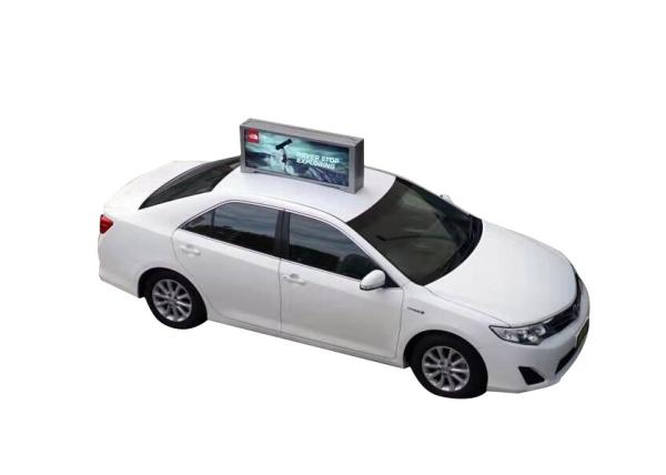 Android Taxi Top Digital Signage Windows OS Monitor 28.8 Inch Advertising