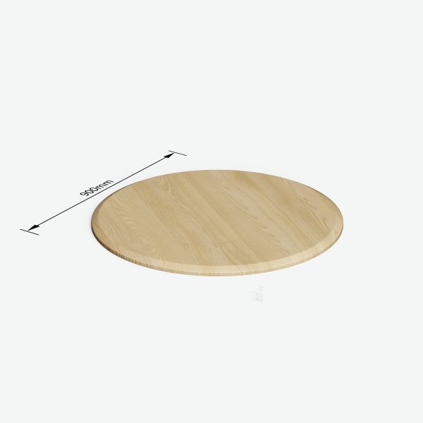 Tablero de escritorio de roble natural cubierto de PVC, tablero de fibra