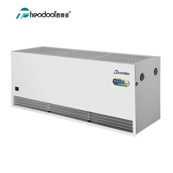 Rideau d'air à ventilateur et serpentin de chauffage de l'eau Theodoor à économie d'énergie avec interrupteur hiver et été