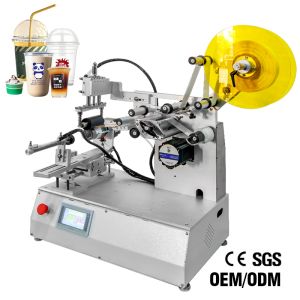 500ml Cup Semi Automatic Labeling Machine Dispenser 700W