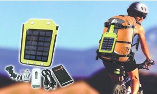 The emergency sports solar bag charger 1PC cable And 3PCS connectors