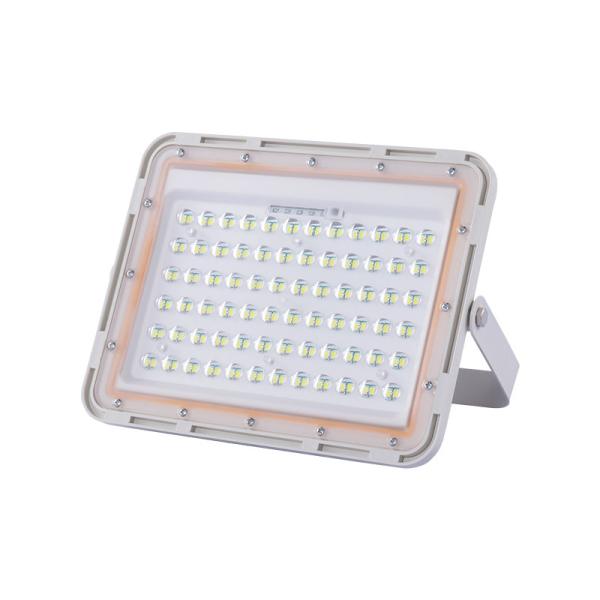 PVC Plastic Outdoor Solar Spot Lights 24000mAh Solar Powered Garden Spotlights