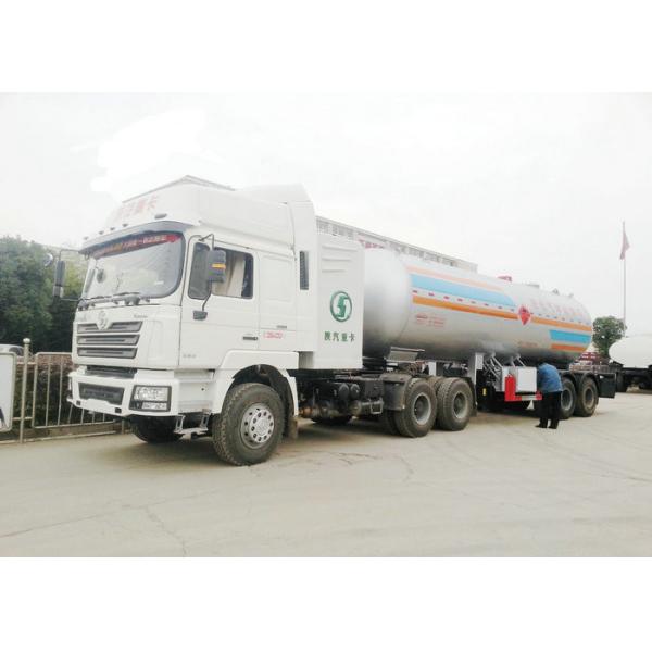 Tri Axles Tank Semi Trailer For 40000L- 48000L Liquid Ammonia Transport